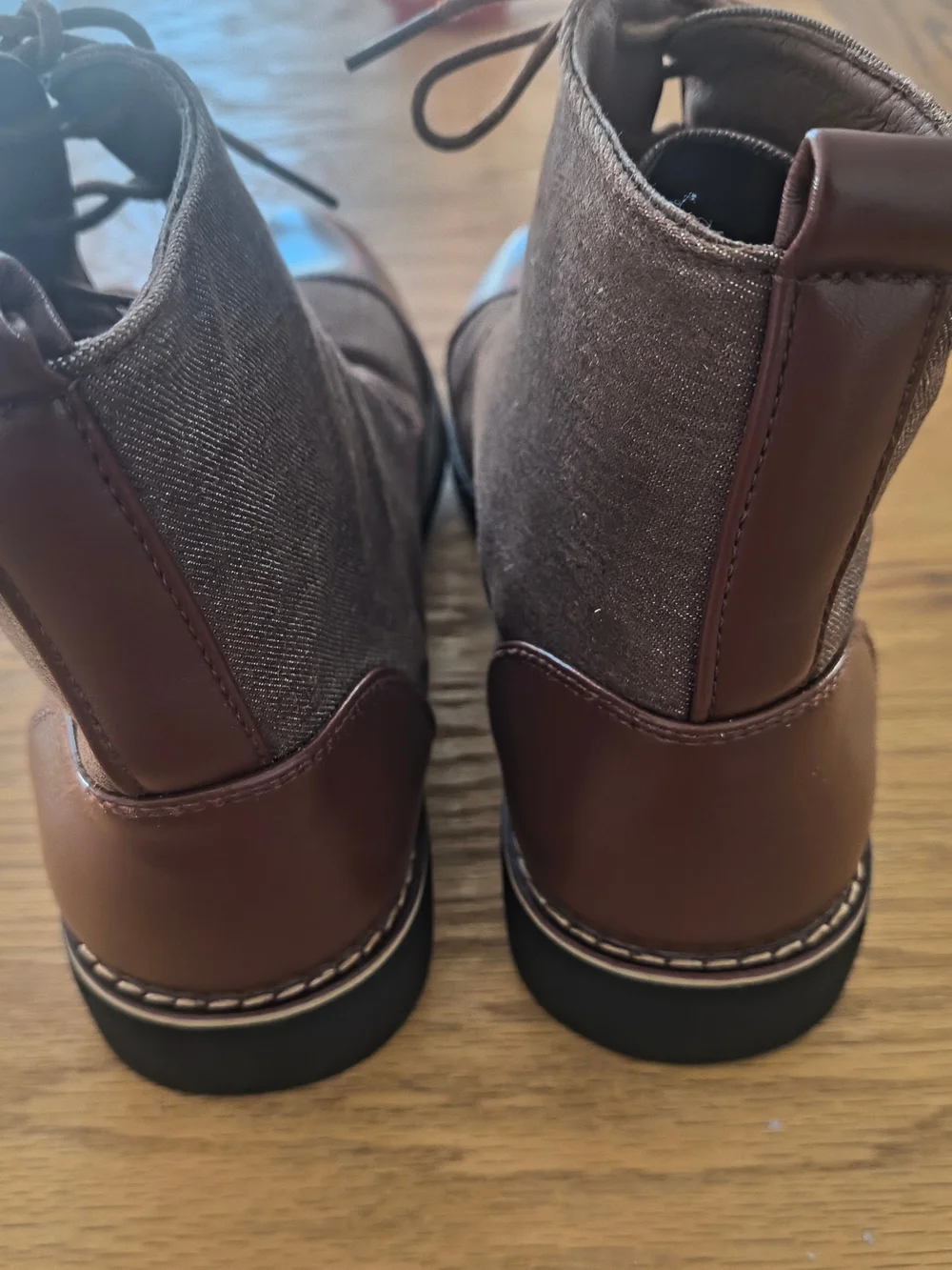 Four Uncles Men's Dress Ankle Boots - Lace-Up